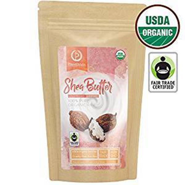 PLANTORIGIN USDA Certified Organic Unrefined Shea Butter